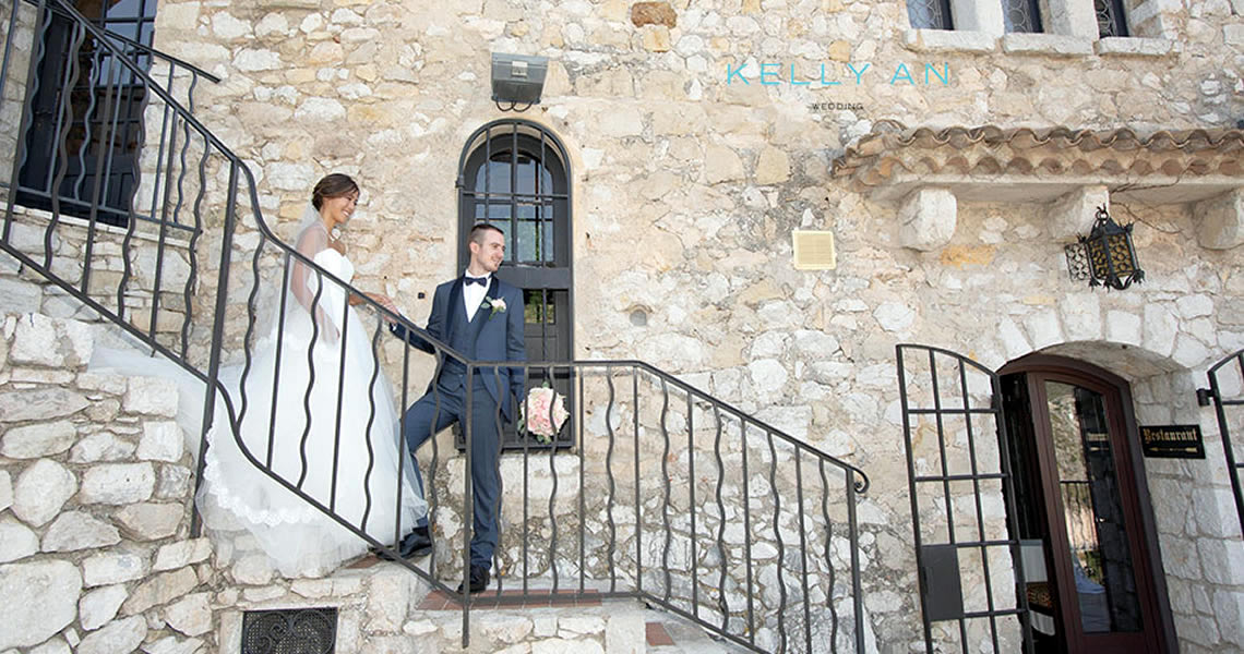 コートダジュール・シャトーエザ結婚式