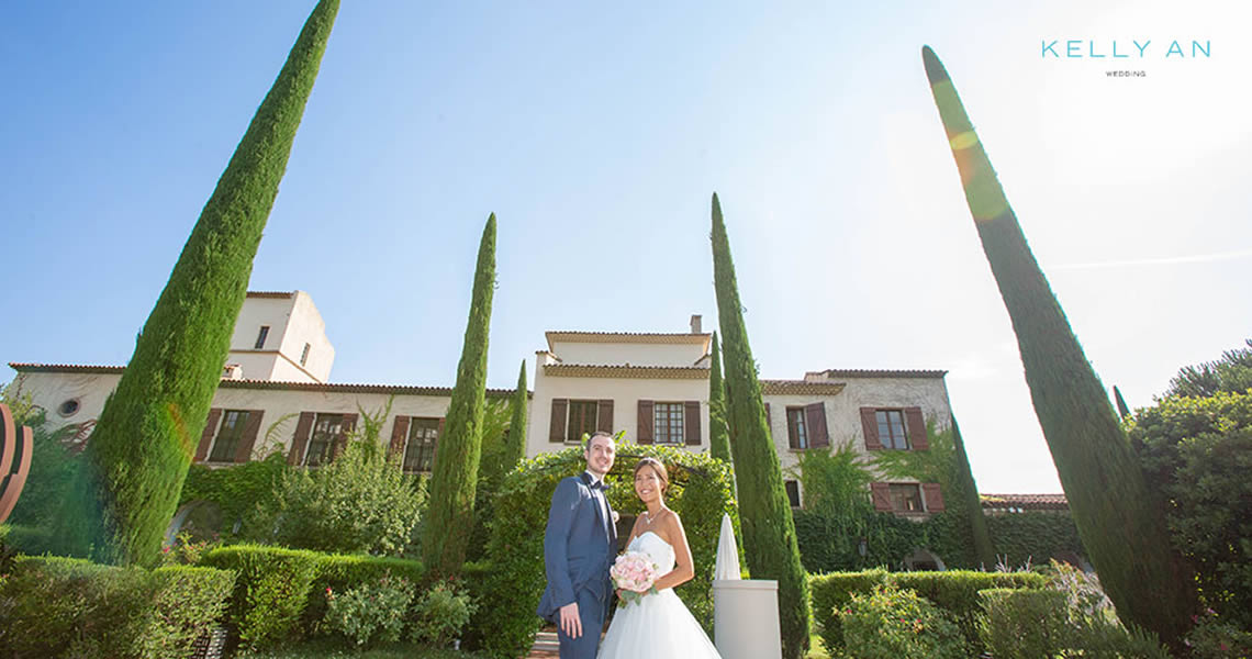 南フランス・ヴァンス村・シャトーサンマルタン結婚式ウェディングフォト