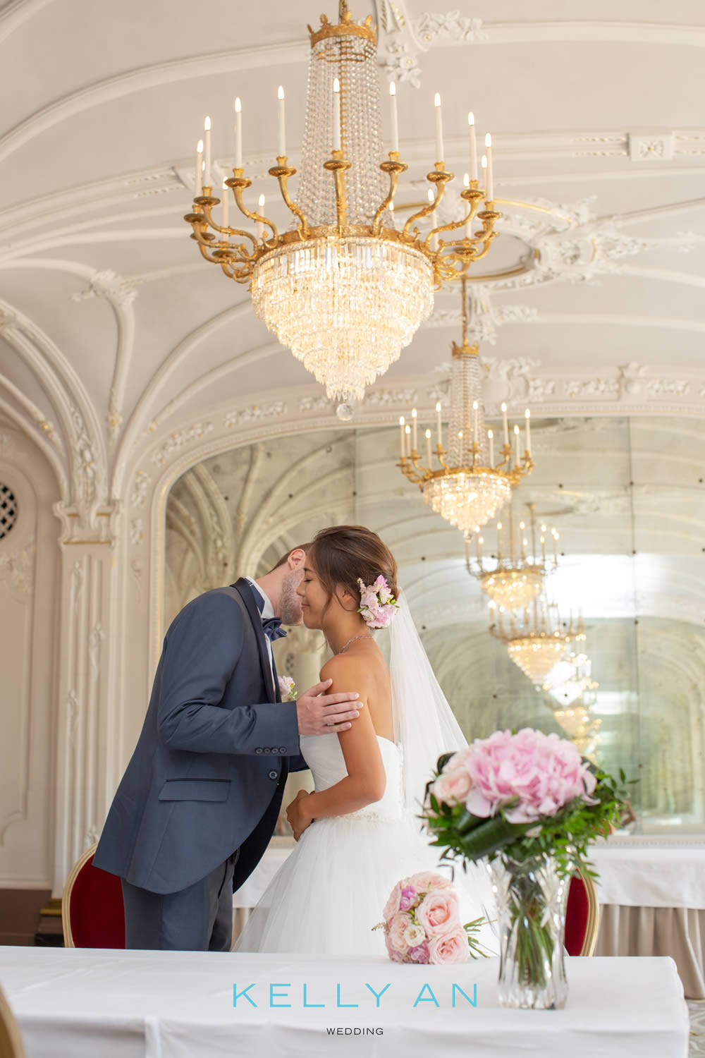 モナコ・ホテルエルミタージュ・モンテカルロにてウェディングセレモニー