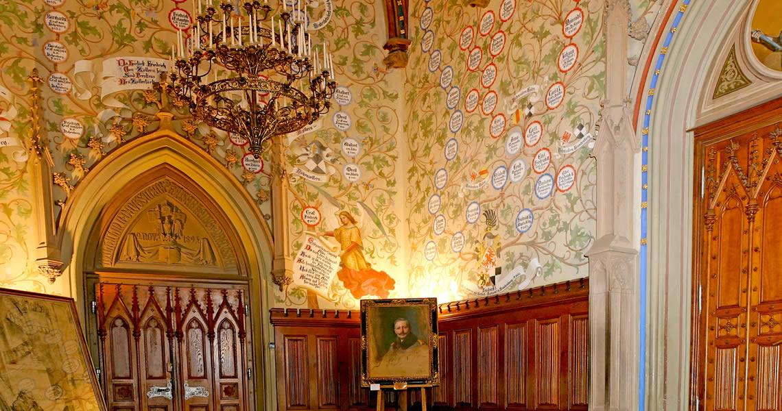 ドイツ・ホーエンツォレルン城家系樹