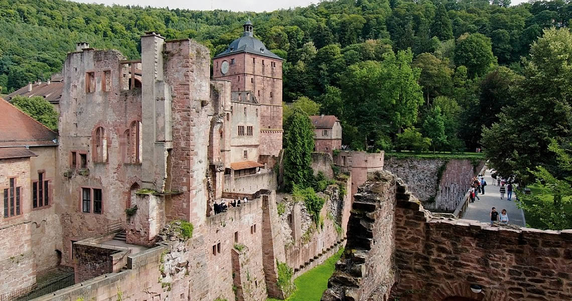 ドイツ・ハイデルベルク城外観