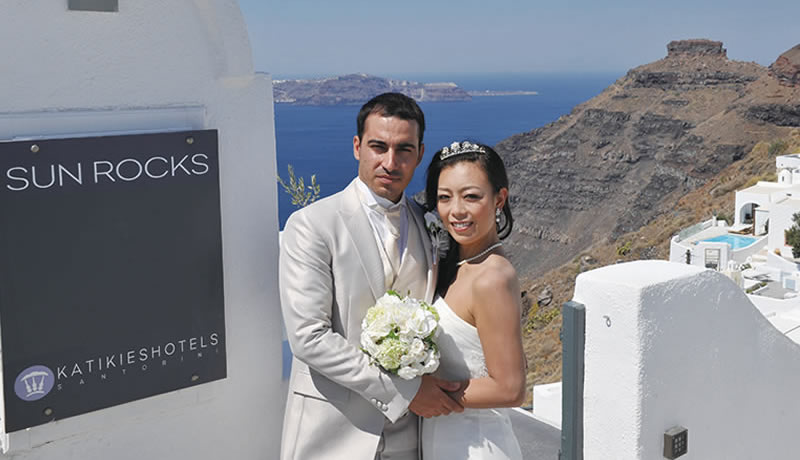 サントリーニ島サンロックス