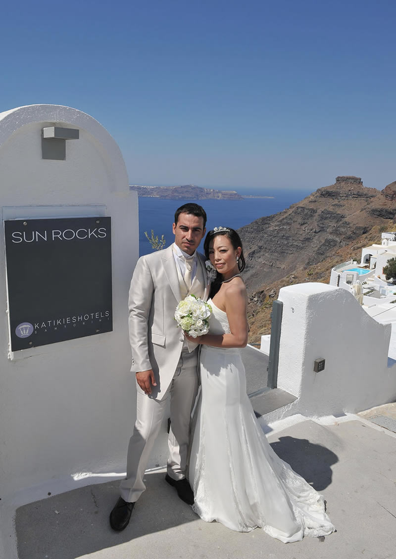 サンロックス ウェディングカップル