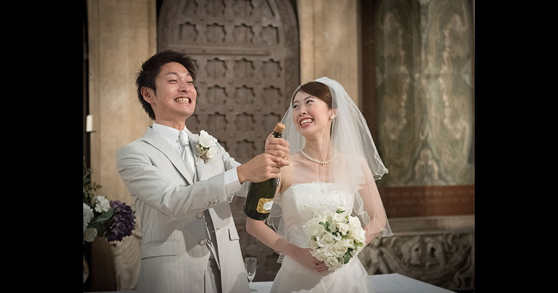 イタリア・ローマ・セントポールズ教会先輩カップル