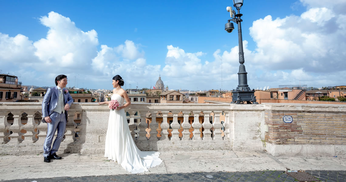 イタリアフォトウェディング・ローマフォトプラン