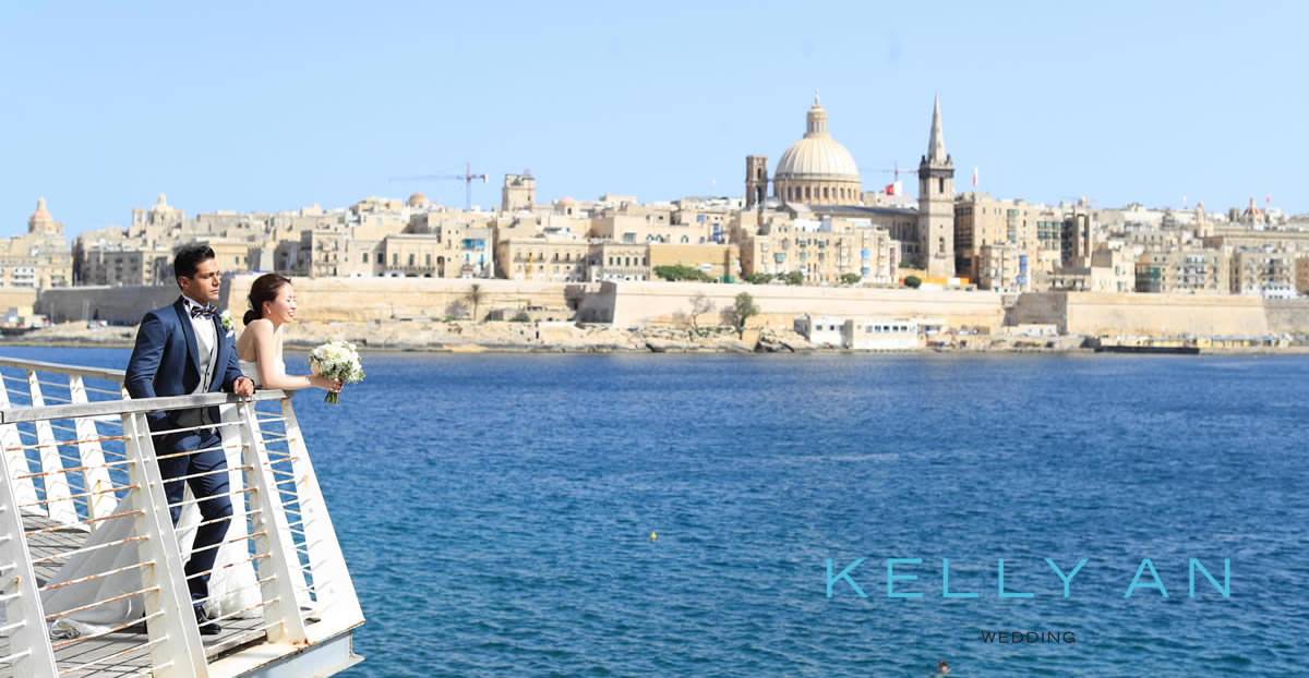 二人だけの結婚式【マルタ宮殿ウェディング】