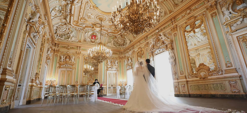 マルタ・パラッツォパリジオ宮殿ウェディング