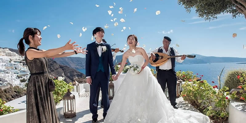 ウェディングレポート・サントリーニ島