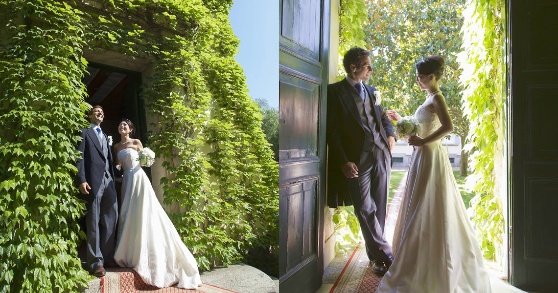 トレ・デル・ピ挙式カップル