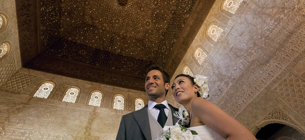 スペイン・グラナダ、パラドール・サンフランシスコチャペルウェディング