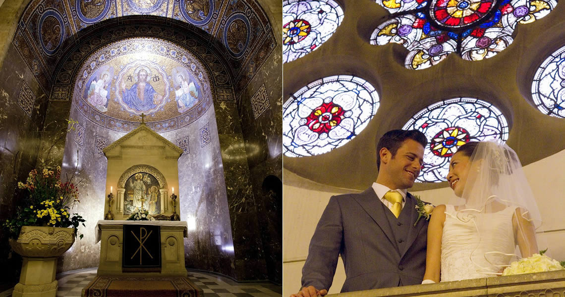 イグレシア・エヴァンヘリカ・アレマナ教会挙式会場プライベートチャペル結婚式