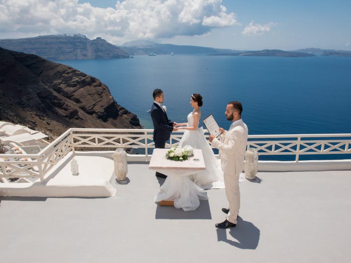 ミスティークホテル挙式カップル