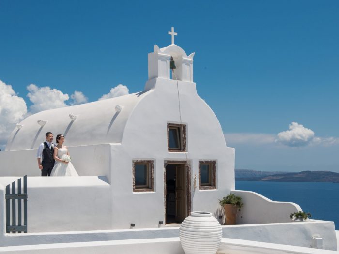 ミスティークホテルウエディングカップル