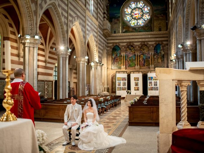 ローマ・セントポールズ教会挙式セレモニー