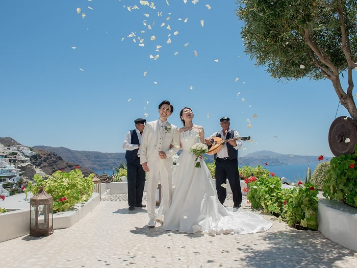 アンドロニスラグジュアリースイーツ挙式フォトツアー