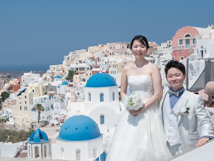 ミスティークホテルウエディングカップル