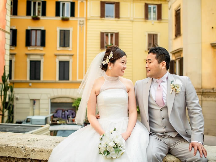 ケリーアンヨーロッパ・ローマフォトウエディング