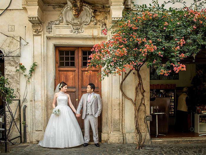 ケリーアンヨーロッパ・ローマフォトウェディング