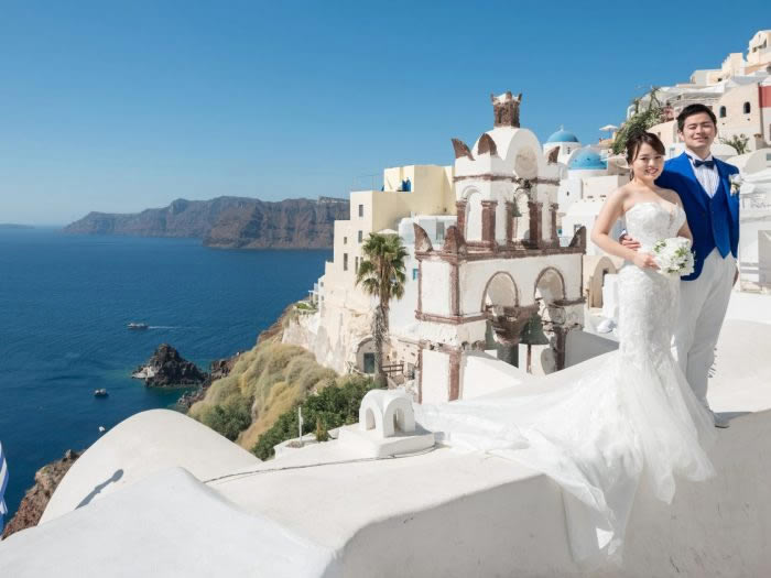 アンドロニスラグジュアリースイーツ挙式カップルフォトツアー