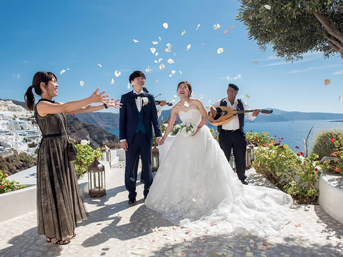 アンドロニスラグジュアリースイーツ挙式カップル