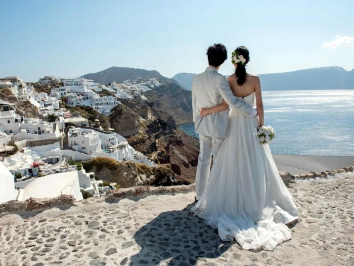 ミスティークホテル挙式カップル二人だけの結婚式