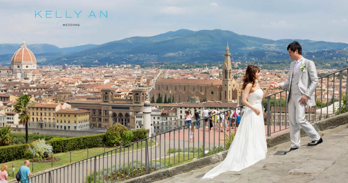 イタリアフォトウェディング・フィレンチェフォトプラン