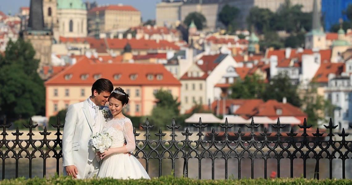 チェコフォトウェディング・プラハフォトプラン