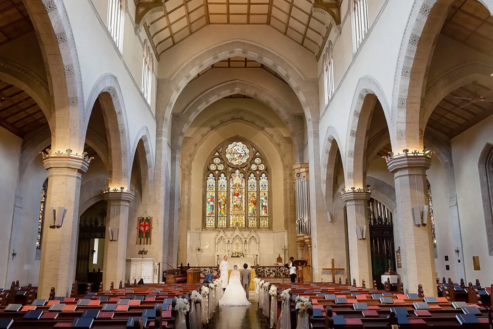 セント・ジェームス教会の挙式会場