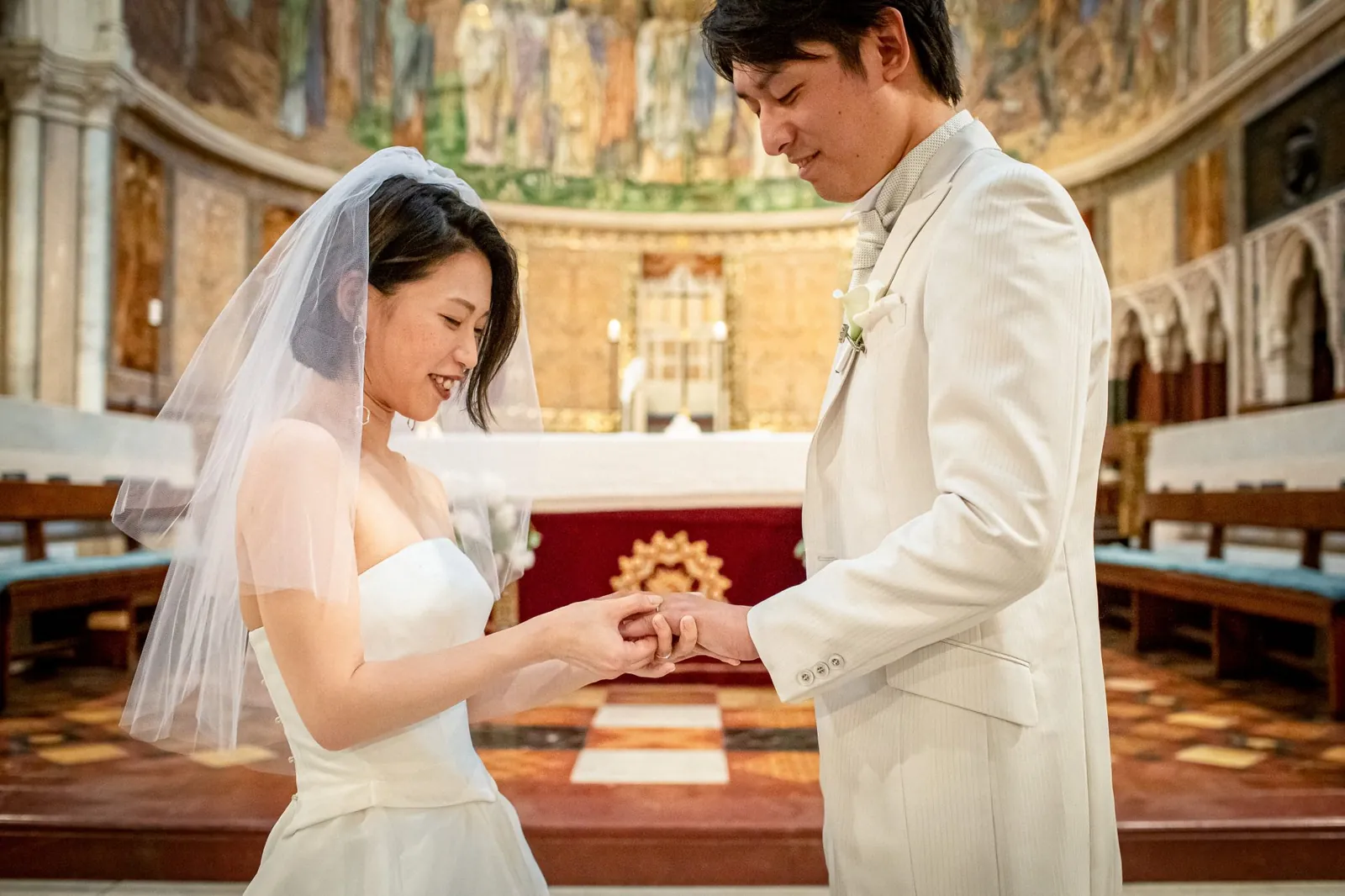 セント・ポールズ教会のウェディングレポート